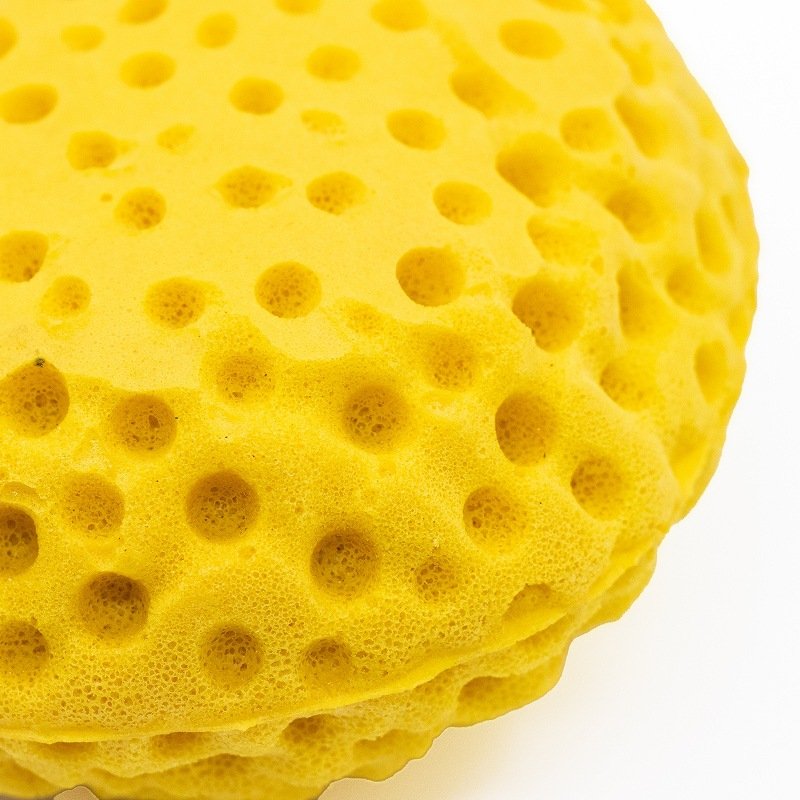 Soft children's bath brush, bath sponge, foaming female bath ball, honeycomb cheese bath ball