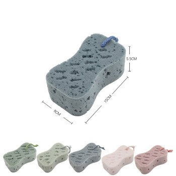 Thickened soft foaming bath flower bath sponge lanyard colorful bath sponge adult men and women bath sponge