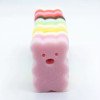 Factory direct sales cute cartoon bear bath sponge baby bath sponge baby bath sponge