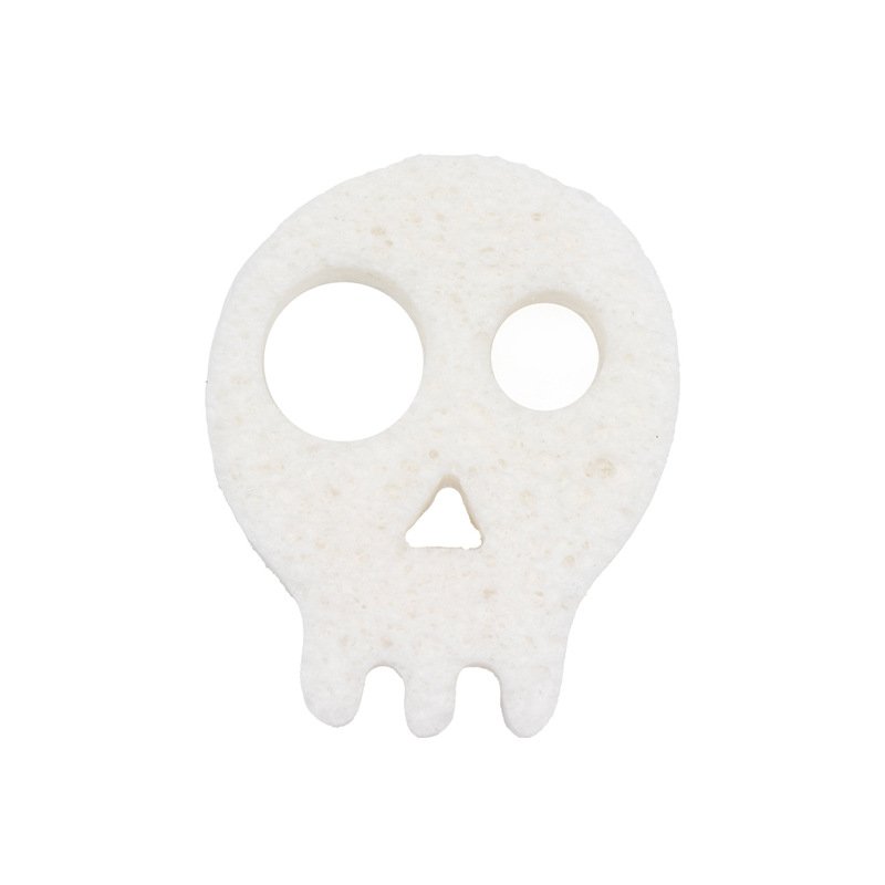 Halloween pumpkin dishwashing cotton ghost sponge wipe decoration bat ghost festival compressed wood pulp cotton