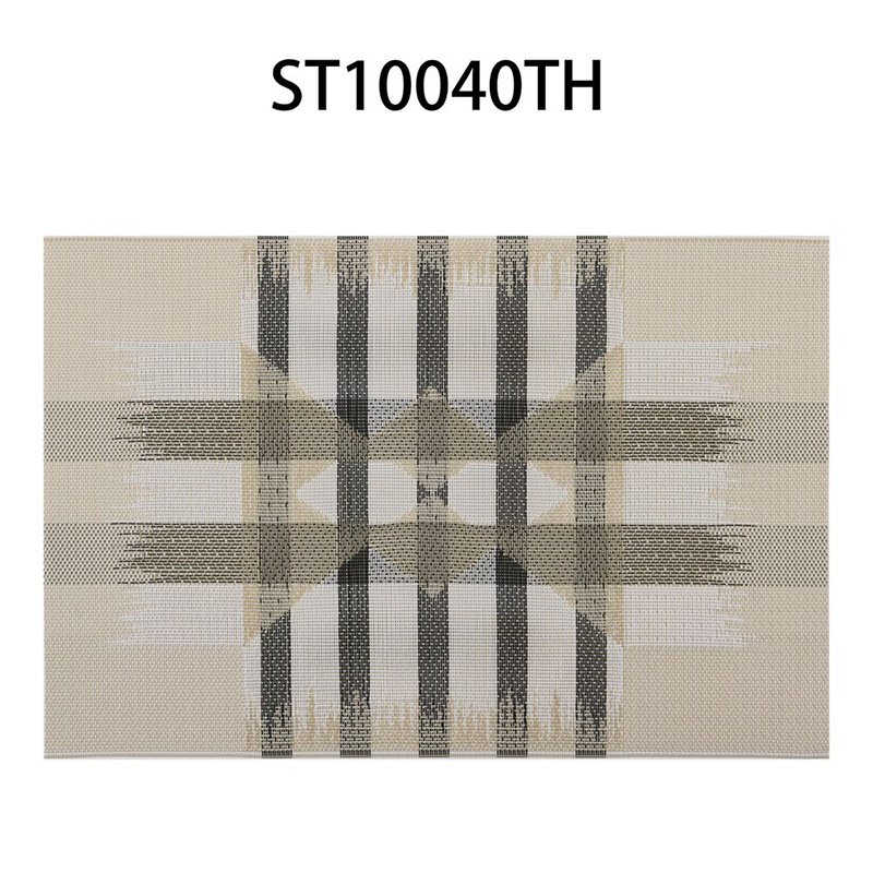 Household thickened pvc placemat Saint Teslin insulated water washable non-slip table mat hotel supplies western food mat