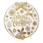 Platinum Series 2024 Christmas New Gold Gold Table Mat Home Portable Anti-scalding Round Waterproof Western Food Mat