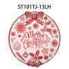 Platinum Series 2024 Christmas New Gold Gold Table Mat Home Portable Anti-scalding Round Waterproof Western Food Mat