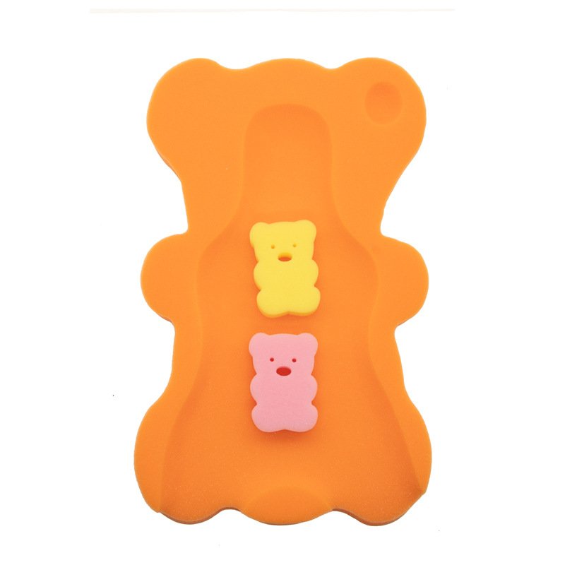 BAEASY baby bath mat bath sponge bath basin sponge mat baby bath non-slip bath mat
