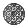 European lace waterproof and oil-proof PVC placemats high-end household hard sheet round insulation pads easy to clean decorative placemats