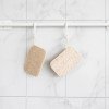 Natural loofah pot brush dishcloth can hang loofah flesh pot brush decontamination cleaning scouring pad dishwashing sponge