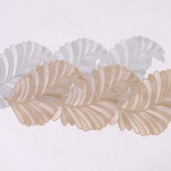 Spot stamping PVC table mat dining table mat stamping placemat waterproof and oil-proof coffee table mat tablecloth tablecloth