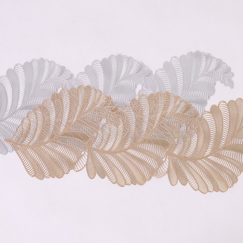 Spot stamping PVC table mat dining table mat stamping placemat waterproof and oil-proof coffee table mat tablecloth tablecloth