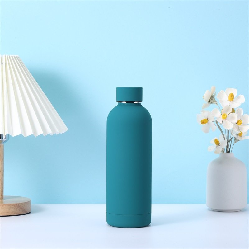 304 stainless steel student thermos small-mouthed sports bottle mini outdoor female portable small-capacity kettle