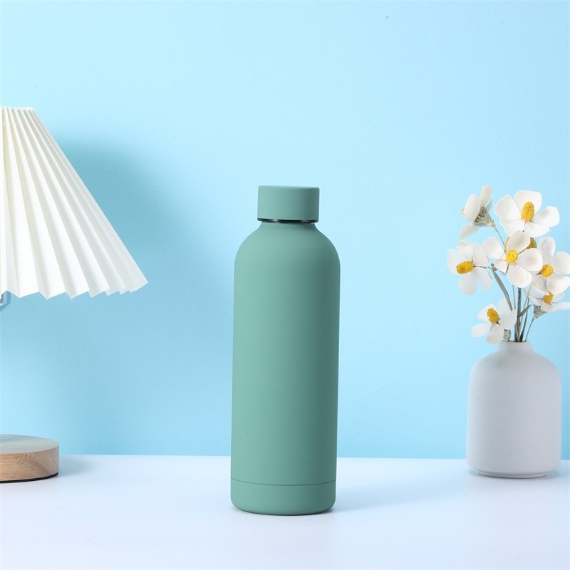 304 stainless steel student thermos small-mouthed sports bottle mini outdoor female portable small-capacity kettle