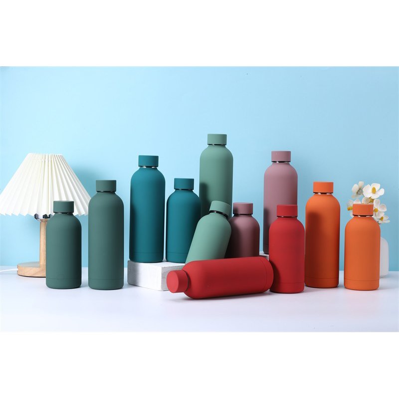 304 stainless steel student thermos small-mouthed sports bottle mini outdoor female portable small-capacity kettle