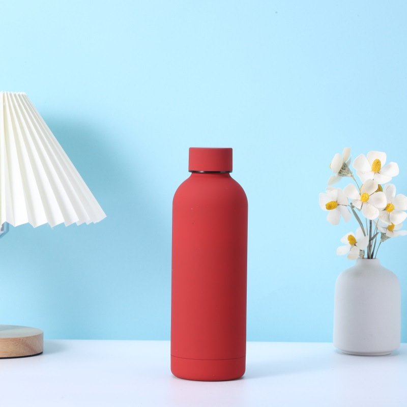 304 stainless steel student thermos small-mouthed sports bottle mini outdoor female portable small-capacity kettle