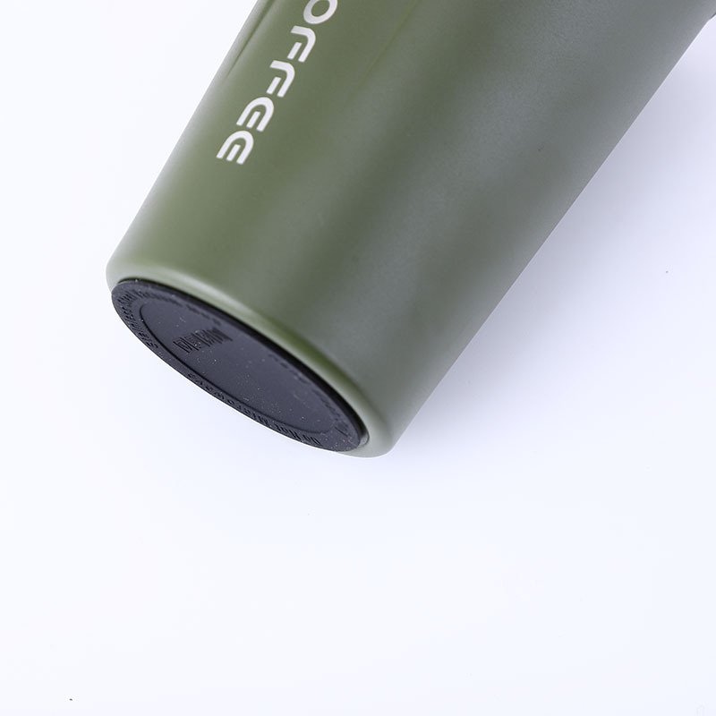 304 stainless steel coffee cup double-layer insulation handy cup outdoor car cup