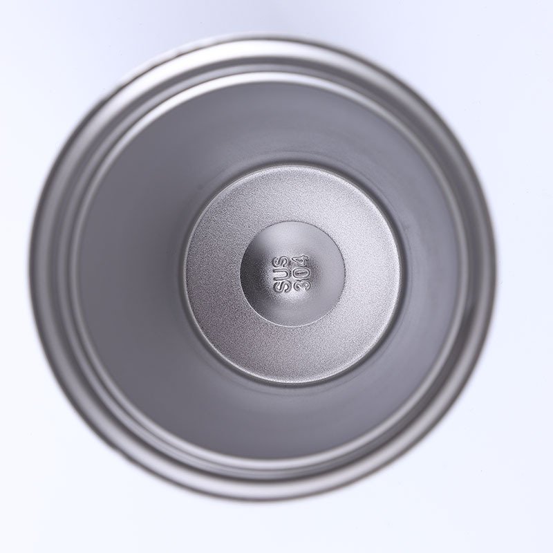 Creative vacuum double-layer 304 stainless steel thermos portable cover mug coffee cup gift water cup