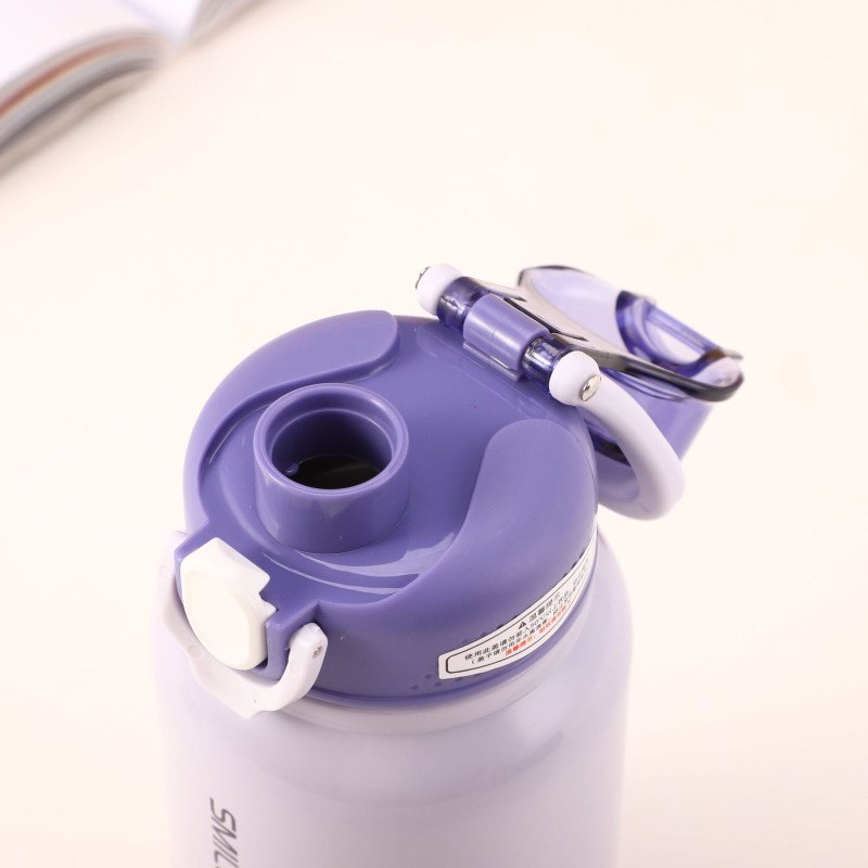 New thermos women's high-value 304 stainless steel water cup boys and children students simple portable tea and water separation cup