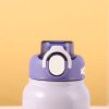 New thermos women's high-value 304 stainless steel water cup boys and children students simple portable tea and water separation cup