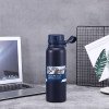 304 stainless steel sports kettle second generation outdoor rope portable thermos can be printed logo gift water cup