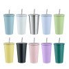 New 304 stainless steel straw cup,car cup,large capacity thermos cup,office coffee cup,gift cup