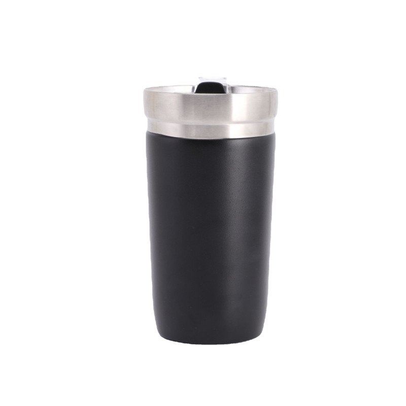 16oz double-layer car cup,stainless steel thermos cup,portable outdoor travel cup,car ice cup