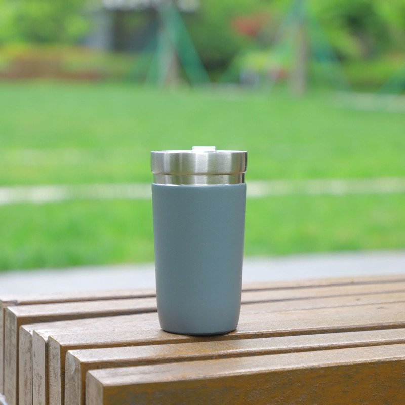 16oz double-layer car cup,stainless steel thermos cup,portable outdoor travel cup,car ice cup