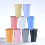 Simple plastic straw cup,summer high-value female frosted large capacity straw water cup,handy cup,juice cup