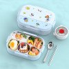 316 stainless steel insulated lunch box for primary school students,food-grade children's compartmentalized lunch box for men and women