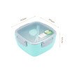 New double-layer compartment salad box,portable large-capacity microwaveable cute lunch box gift