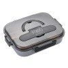 316 stainless steel insulated lunch box,office workers' microwave-sealed compartmentalized lunch box,large-capacity canteen lunch
