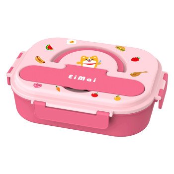 316 stainless steel children's cartoon lunch box,student compartmentalized lunch tray,kindergarten lunch tray,food-grade home dining box