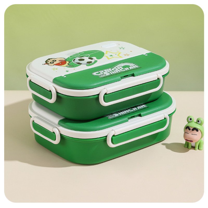 316 stainless steel insulated lunch box,Crayon Shin-chan student-specific compartmentalized lunch box,microwave-heated cartoon lunch box