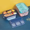 Plastic lunch box,microwaveable sealed lunch box,food-grade PP compartment sealed box