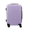 ABS business carry-on suitcase multi-piece set with universal wheels and trolley case