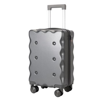 18-inch lightweight carry-on suitcase for girls with zippers(height 45cm, width 32cm, thickness 23cm)