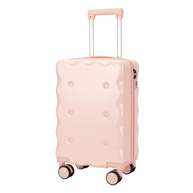 18-inch lightweight carry-on suitcase for girls with zippers(height 45cm, width 32cm, thickness 23cm)