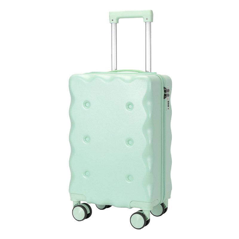 18-inch lightweight carry-on suitcase for girls with zippers(height 45cm, width 32cm, thickness 23cm)