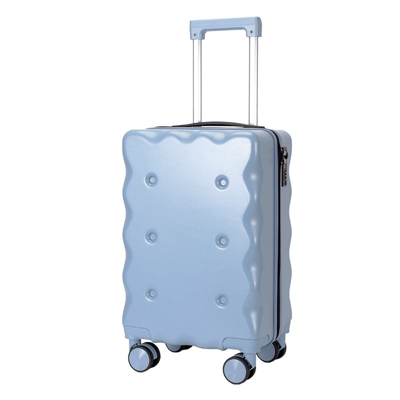 18-inch lightweight carry-on suitcase for girls with zippers(height 45cm, width 32cm, thickness 23cm)