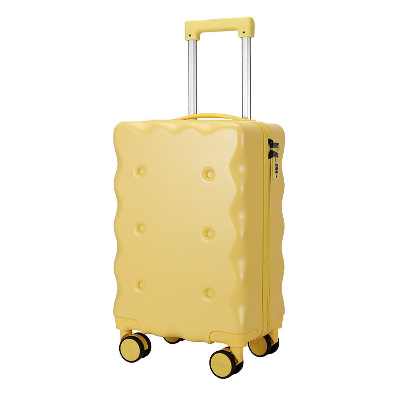 18-inch lightweight carry-on suitcase for girls with zippers(height 45cm, width 32cm, thickness 23cm)