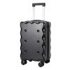 18-inch lightweight carry-on suitcase for girls with zippers(height 45cm, width 32cm, thickness 23cm)