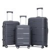 PP suitcase men's and women's leisure travel trolley case 20 24 28 inch PP box silent universal wheel trolley case