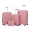 Large capacity PP trolley case explosion-proof zipper suitcase student password box with extended suitcase