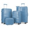 PP Trolley Case Large Capacity Fashion Suitcase Trolley Case Silent Universal Wheel Student Luggage