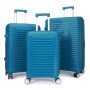 Trolley case large capacity PP hard shell case universal wheel travel trolley case suitcase three-piece set