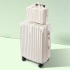 Luggage set, 20 inch password trolley case with small suitcase set