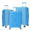 Large capacity trolley case PP box fashionable suitcase 24 inch trolley case