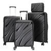 PP trolley case suitcase PP suitcase 20 24 28 three-piece suitcase