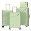 PP trolley case suitcase PP suitcase 20 24 28 three-piece suitcase