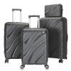 PP trolley case suitcase PP suitcase 20 24 28 three-piece suitcase