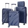 PP trolley case suitcase PP suitcase 20 24 28 three-piece suitcase