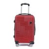 Outdoor travel suitcase, creative and fashionable printed suitcase, telescopic trolley, password lock suitcase