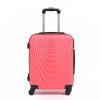 Fashionable corrugated printed suitcase telescopic trolley suitcase outdoor travel universal wheel boarding suitcase